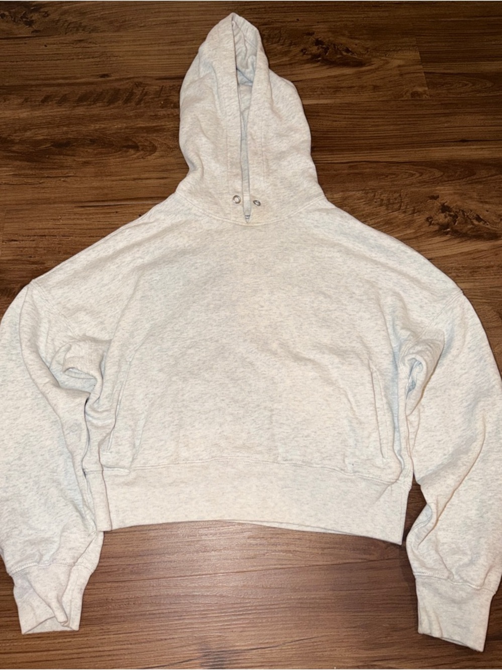 Abercrombie & Fitch Light Gray Hoodie XS